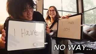 NEVER HAVE I EVER CHALLENGE WITH MY GIRLFRIEND!!!