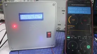 Iot base Esp32 Solar Monitoring System
