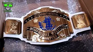 Replica WWF Intercontinental Championship Title Belt Review - Fight Club by VK - fclubvk