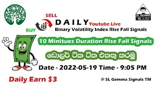 Binary Volatility Index Rise Fall Signals Free Daily - 2022-05-19
