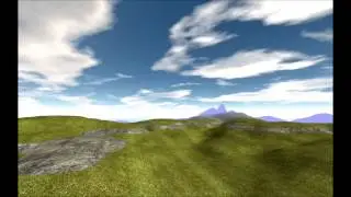 Dinosaur Island Flyby with water