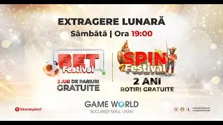 BET & SPIN FESTIVAL - Extragerea Lunară Nr. 2