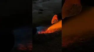 Molten Glass Art #shorts #mravi