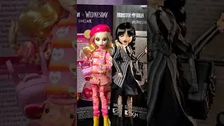 Monster High gifted me their new Wednesday and Enid dolls!