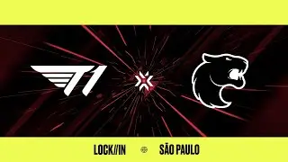 FURIA x T1 (Mapa 1: Pearl) | VALORANT LOCK//IN São Paulo