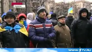 В Киеве Митингующие Мешают Проходу Министров В Здание  2013