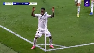 VINICIUS JR VS BENFICA HOME (25/02/2026) ucl second leg round 32 