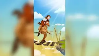 Island Hoppers – Naked horseman falls from bridge