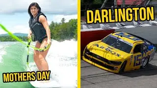 Darlington Raceday & Lake Day With Family!