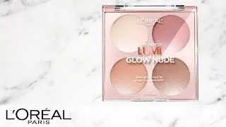 How to highlight using Lumi Glow Nude Highlighter Palette 😊