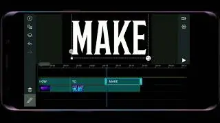 How to Make Text effect Video Editing  for Beginners  #Powerdirector#VideoEditing#TextEffect