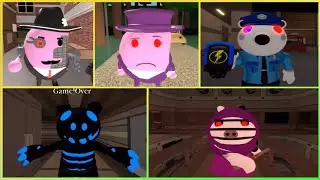 PIGGY BOOK 2 BUT IT’S 100 PLAYERS ALL EXTRA SKINS JUMPSCARES (GAME MADE BY 