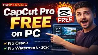 CapCut Pro FREE on PC in 2026 😱 No Crack | No Watermark | Easy Method!