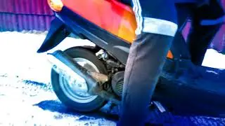 #Первый снег #Зимние покатушки #Скутер #Шахты 2017 #Moto #Мото