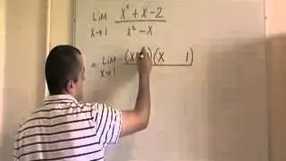 Limits Example 3 Cancellation