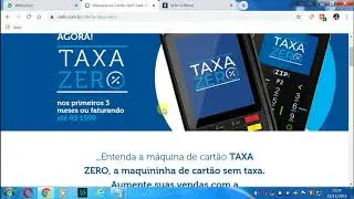 Maquina de Cartão Banco Original - Cielo