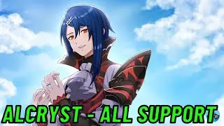 Fire Emblem Engage - Alcryst - ALL Support + Wake-up Events