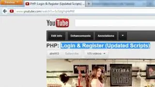 PHP: Embed videos from link