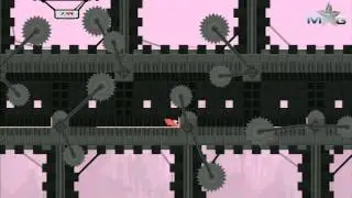 Super Meat Boy Walkthrough - The Cotton Alley - Levels 1-5