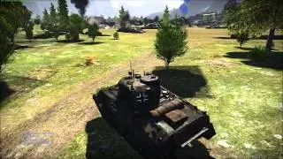War Thunder GF - One shot Sherman triple kill