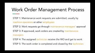 What is a Work Order - Anatomy of a Work Order