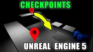 Como Crear/ Hacer CheckPoints en Unreal Engine 5
