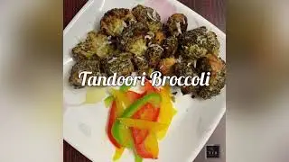 Tandoori broccoli || Low carb recipes || oven recipes