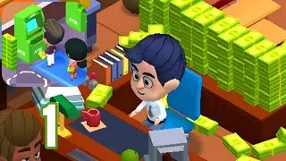 Idle Bank Tycoon - Part 1 - Gameplay Walkthrough - Just A Small Town Bank (Android, iOS)