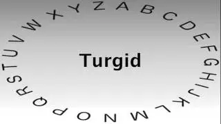 SAT Vocabulary Words and Definitions — Turgid