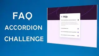 FAQ accordion | Frontend Mentor Challenge