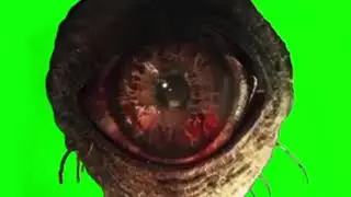 Green Screen Sweet Home Eyeball Monster video effects