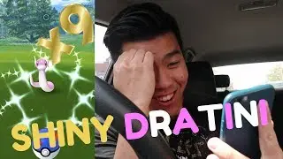 CAUGHT 9 SHINY DRATINI!!! | BACK TO BACK SHINY DRATINI CATCHES | Pokémon GO COMMUNITY DAY