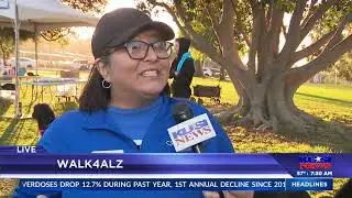 Walk4ALZ 2024 / Nellie Hernandez Interview - KUSI News