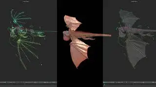 Draguana CloudSurfing - WIP :: MAYA/Redshift