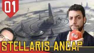 O ANCAPISTÃO CHEGOU NO ESPAÇO! - Stellaris Megacorp #01 [Série Gameplay Português PT-BR]