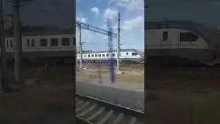 ГОНКА ПОЕЗДОВ ЭД4М VS ЭП2Д НА МЦД 4 И МЦД 2
