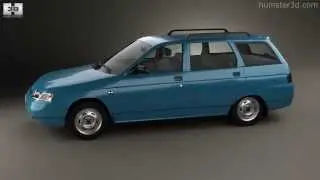 VAZ Lada 2111 wagon 2007 3D model by 3DModels.org