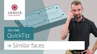 NX CAM Tutorial | Similar Faces