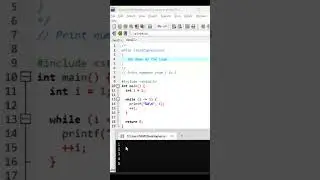 Class 21 | While loop in C Languages 