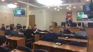 Заседание в Воронежской Гор думе по вопросам бюджета на 21-22 годы