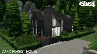 Dark Forest House 🌲 / THE SIMS 4 / NO CC / stop motion