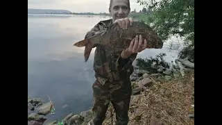 Крутая рыбалка на Солигорском водохранилище(конец июня 2020)
