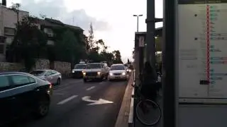 PRIME MINISTER CONVOY OF ISRAEL