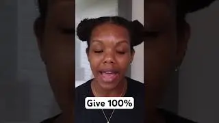 Give 100% every day! #affirmations #affirmation #goals #motivation #inspiration #shortsfeed #ytshort