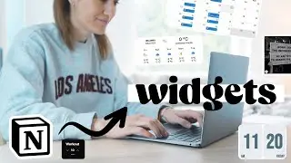 Cómo añadir WIDGETS y PERSONALIZAR TU NOTION (Parte 1)