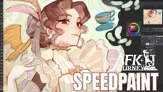 i love strong women | SPEEDPAINT Vala from AFK journey