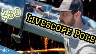 EASY Livescope DIY Transducer Pole: Transform Your Kayak or Boat For Just $30!