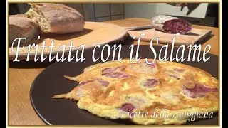 FRITTATA ALLA SARADORA CON IL SALAME