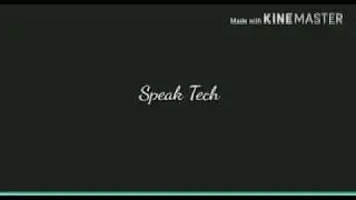 Speak Tech-Intro