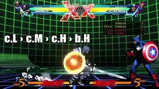UMvC3 Homework: Basic Taskmaster Combos